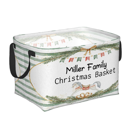 Personalised Christmas Storage Basket