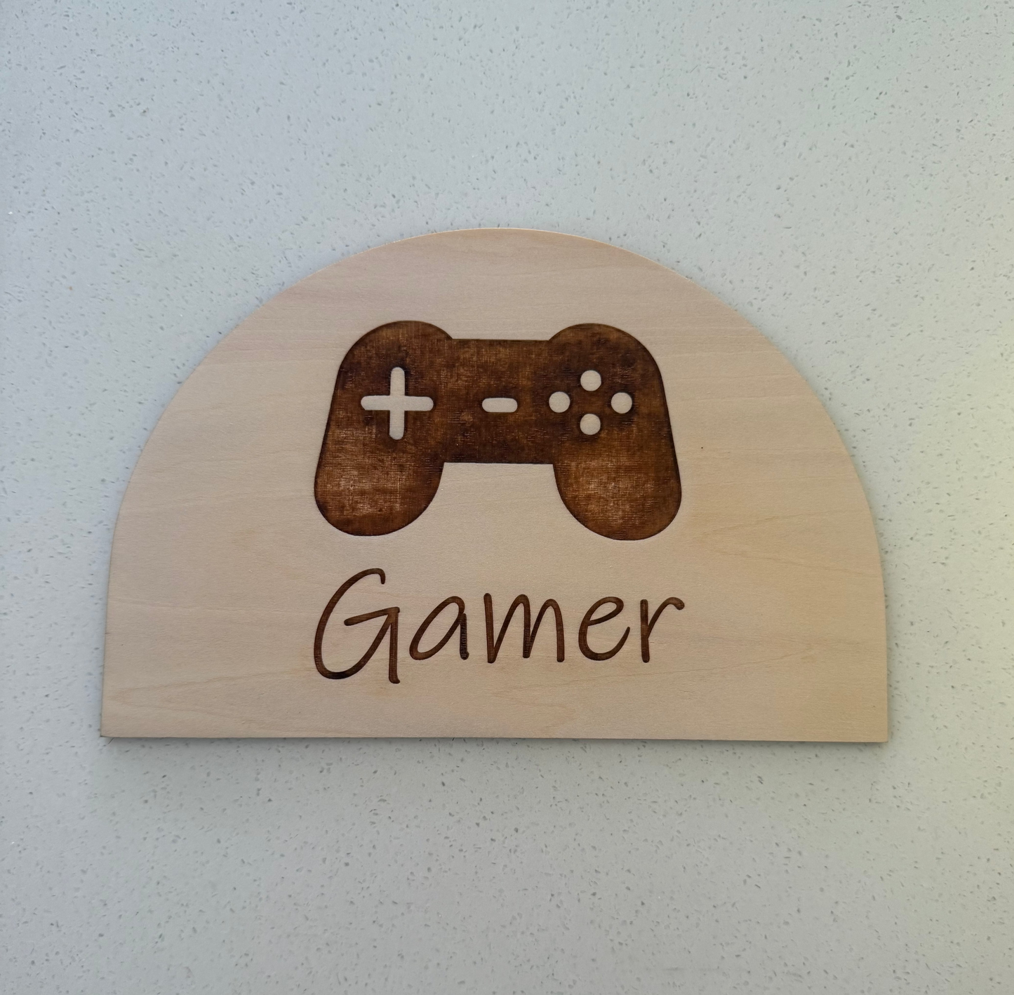 gamer sign