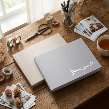 Personalised Scrapbook - Heart