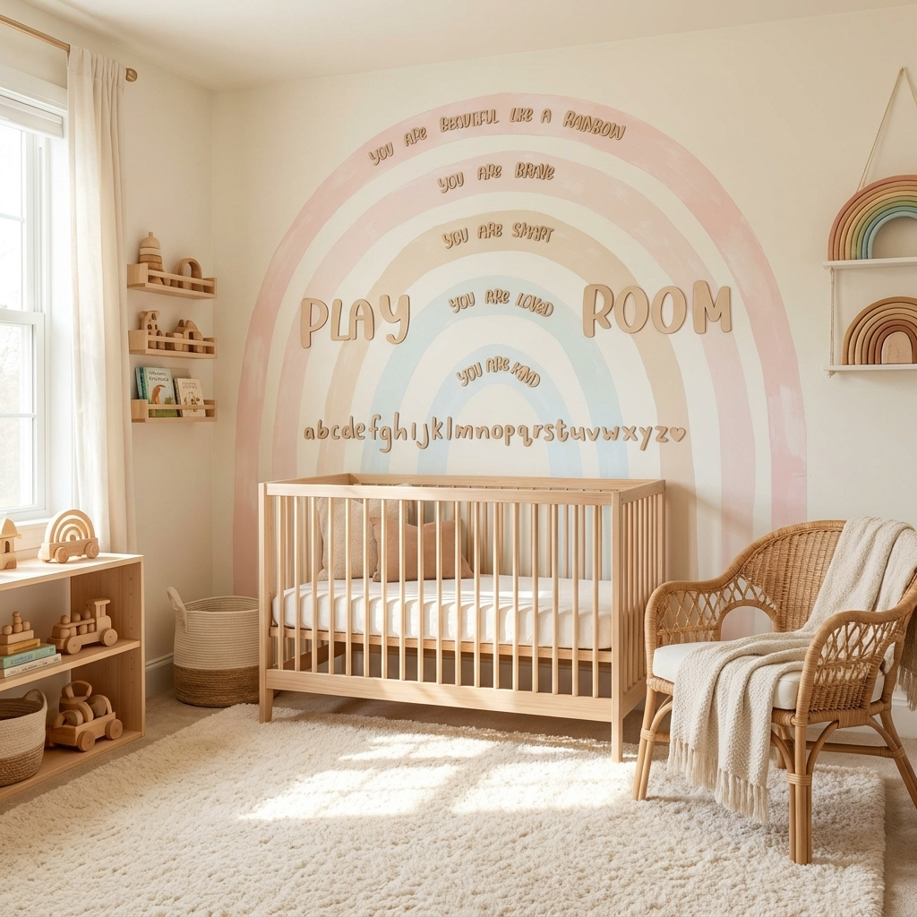 PLAY ROOM Wooden Plaque