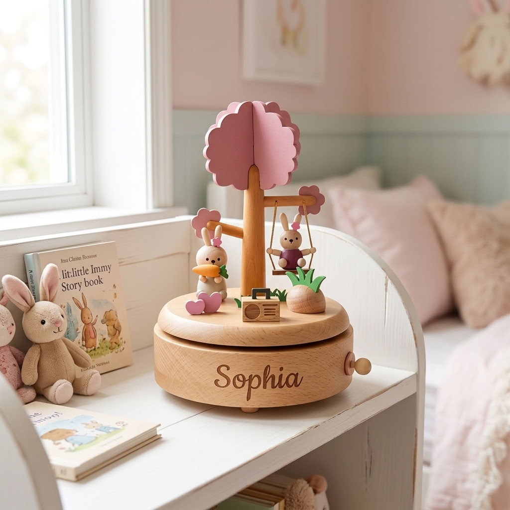 Bunny Music Box