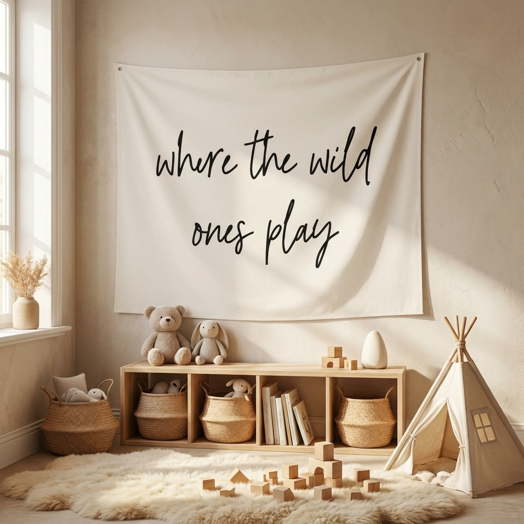 where the wild ones play Canvas Wall Hang