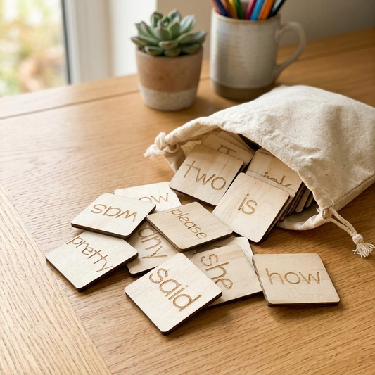 My First 110 Wooden Sight Words