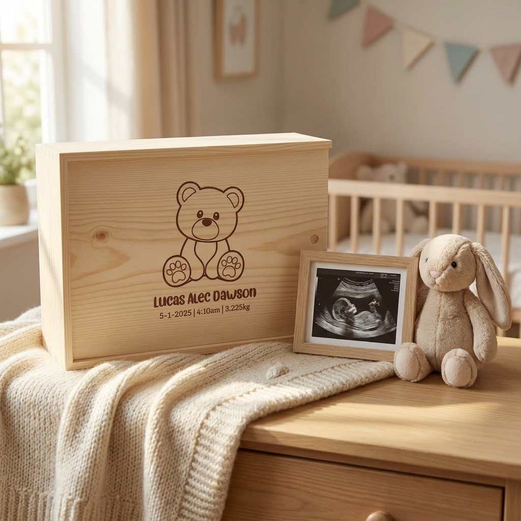 Keepsake Box - Teddy Bear