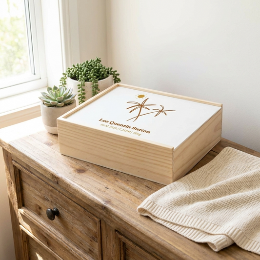 Keepsake Box - Boho Palm