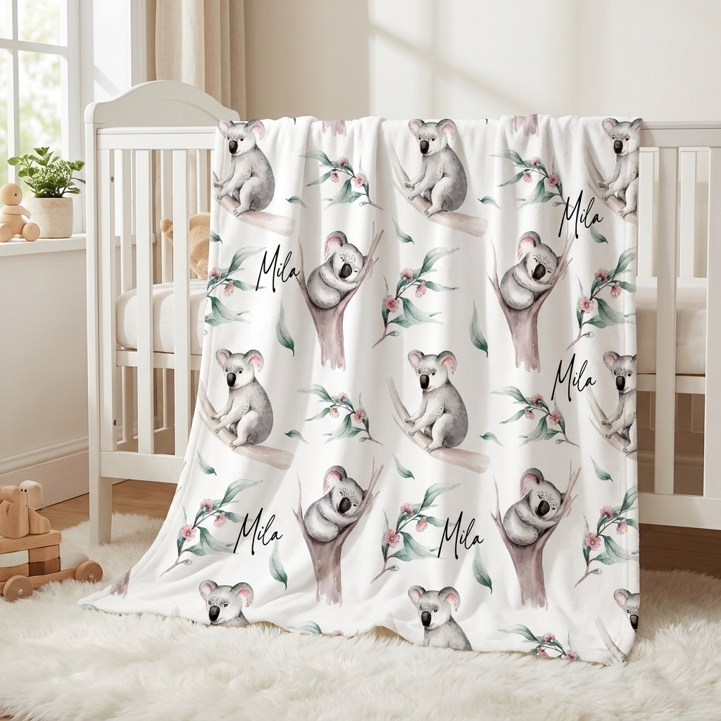Blanket - Personalised Koala