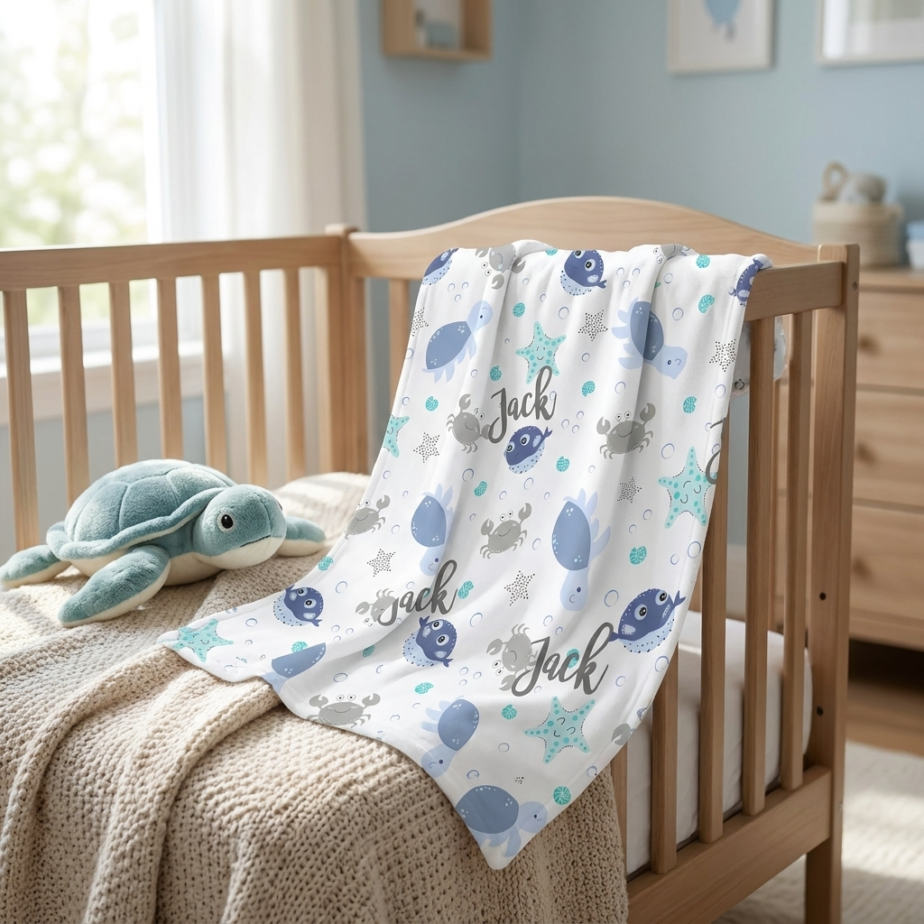Blanket - Sea Animals