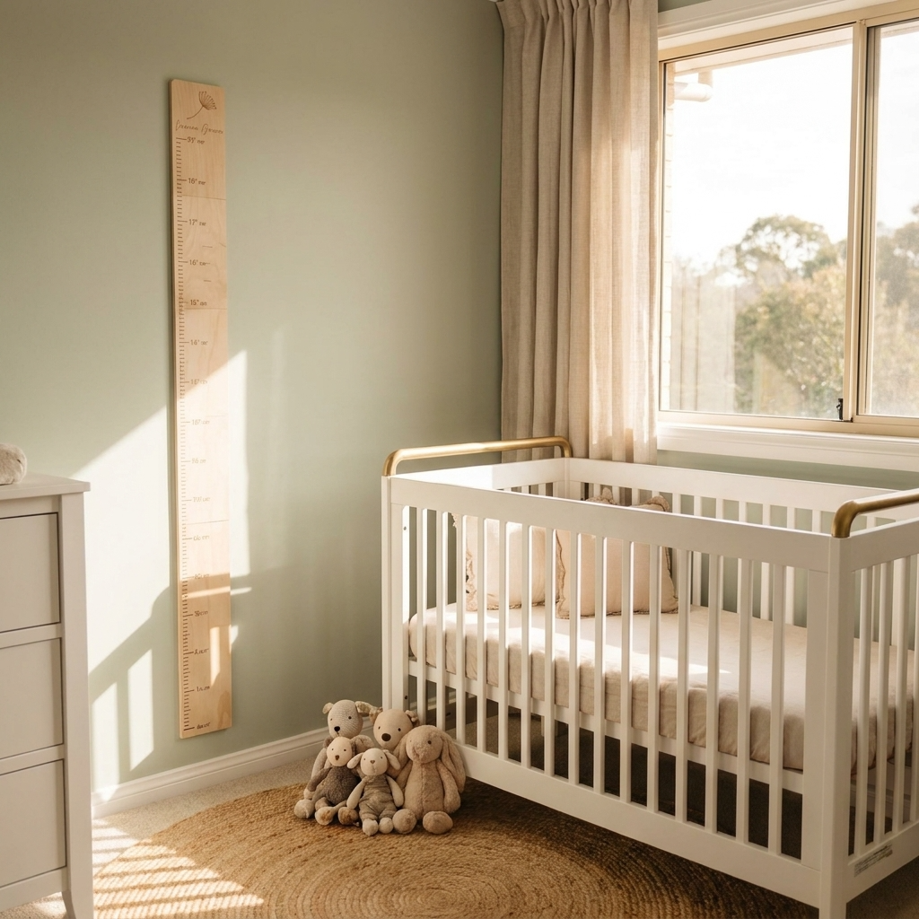 Personalised Growth Chart - Mountains