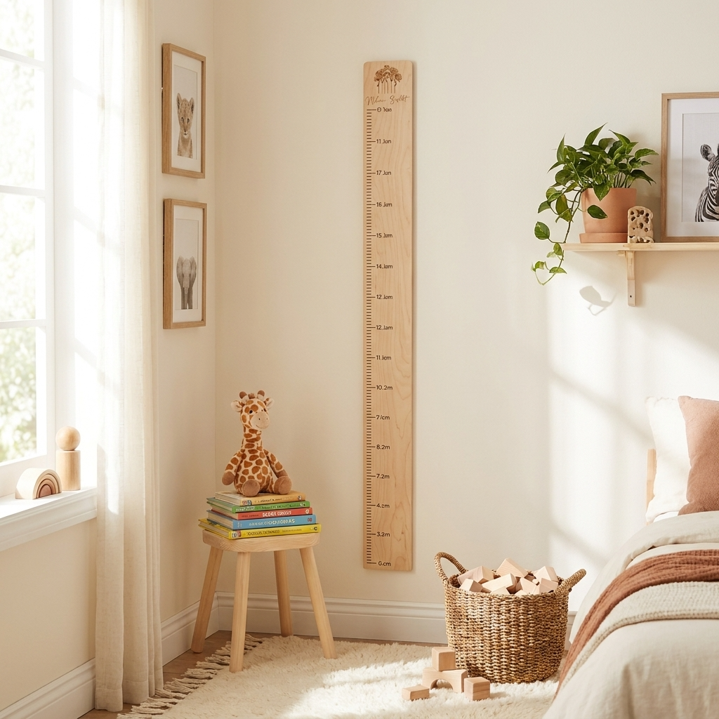 Personalised Growth Chart - Lion Cub