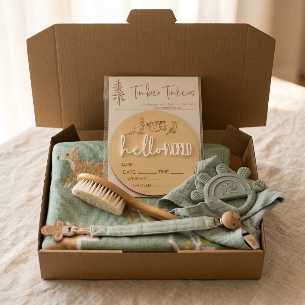 Baby Gift Box - Australiana