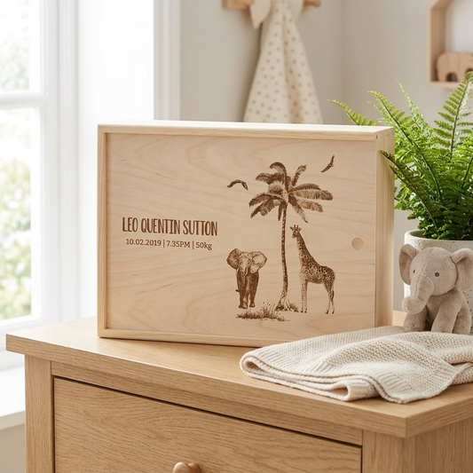 Keepsake Box - Safari