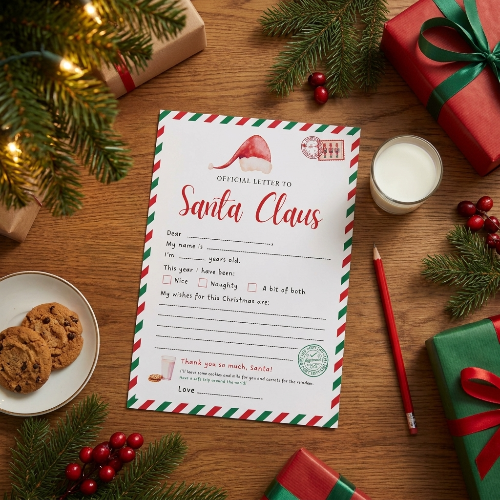 Reuseable Santa Letter