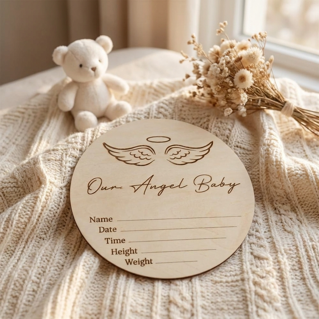 Our Angel Baby Birth Disc
