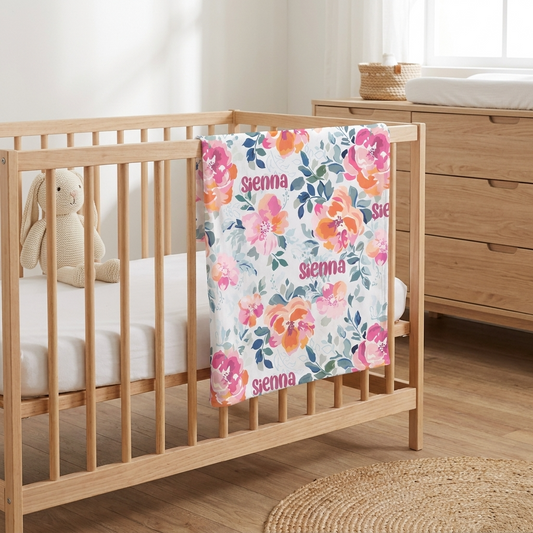 Blanket - Vibrant Flower