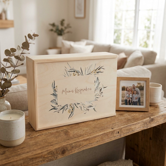 Keepsake Box - Australian Natives