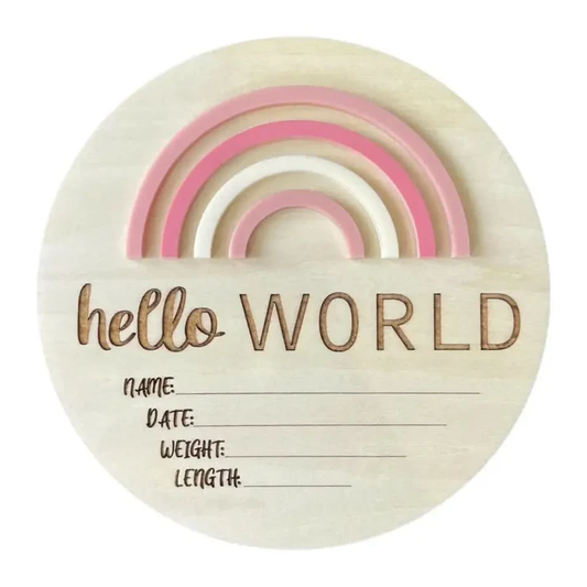 How to Announce Your Baby’s Arrival with a Personalised Birth Plaque?