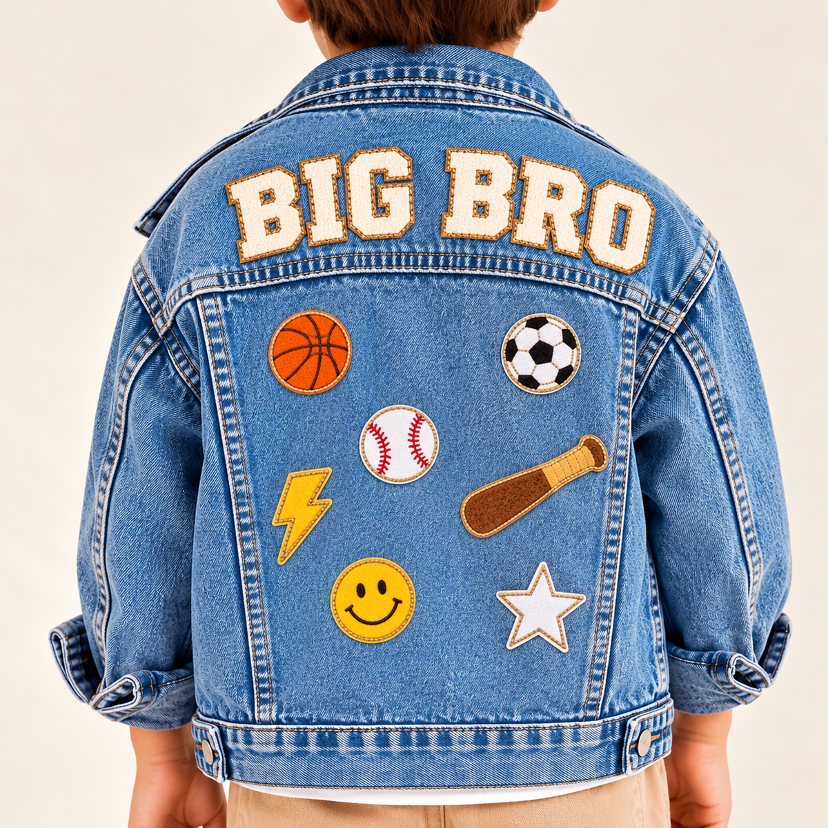 Personalised Kids Denim Jacket