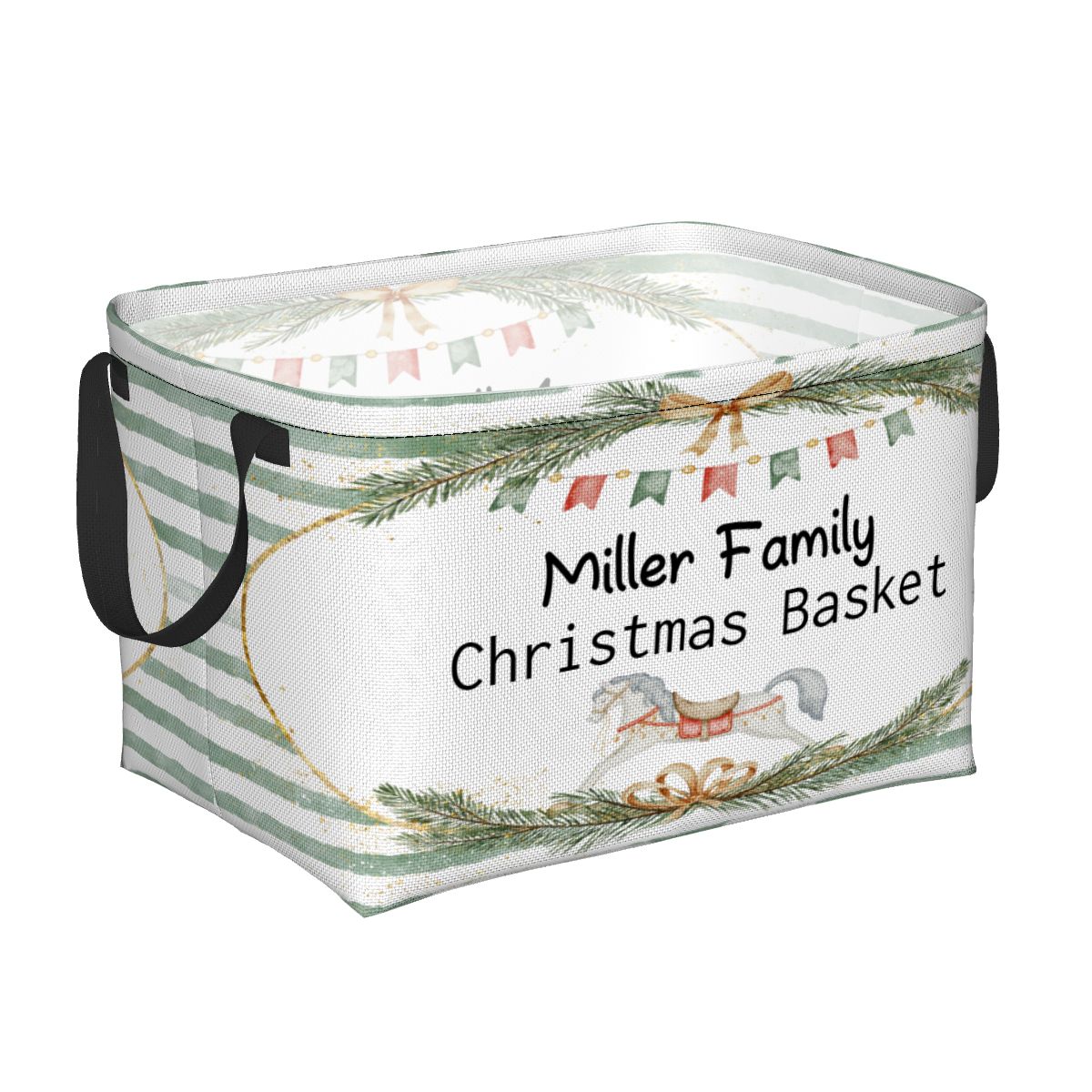 Personalised Christmas Storage Basket