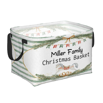 Personalised Christmas Storage Basket