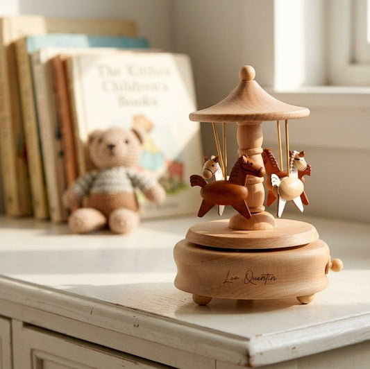 Horse Carousel Music Box