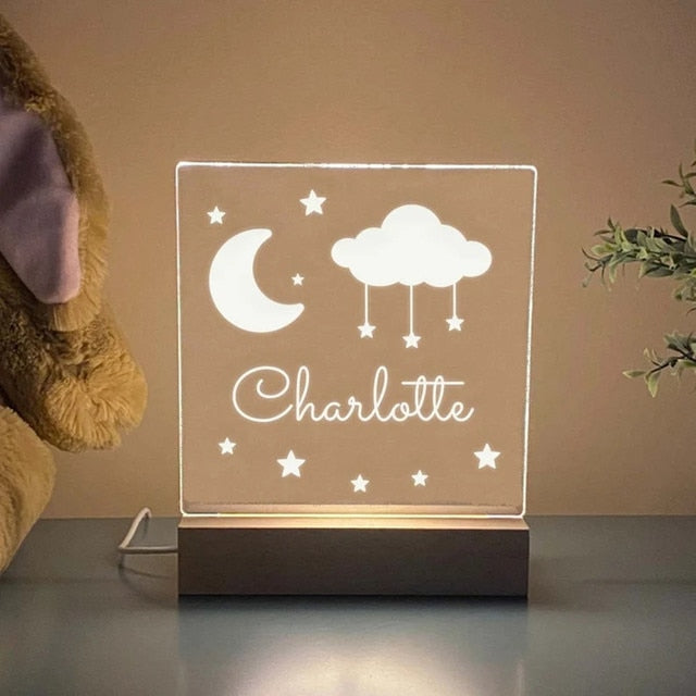 Personalised Night Light - Multiple Designs to choose from
