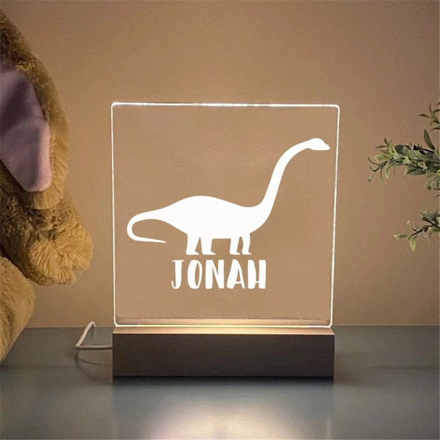 Personalised Night Light - Multiple Designs to choose from