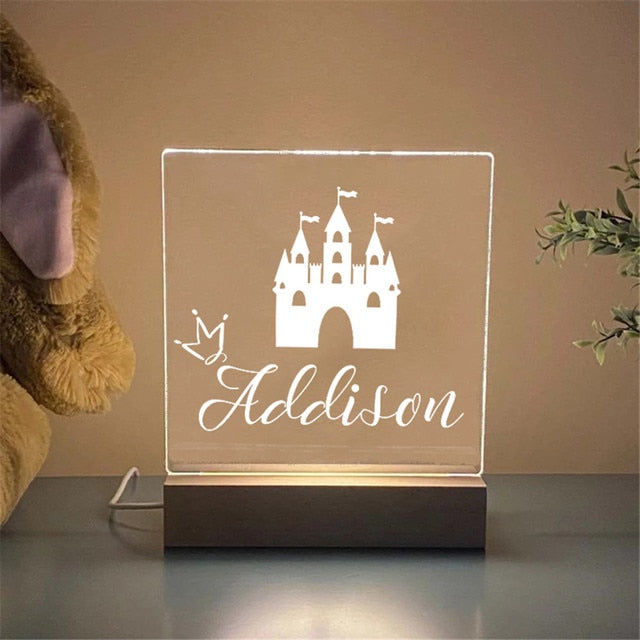 Personalised Night Light - Multiple Designs to choose from