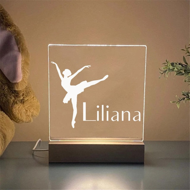 Personalised Night Light - Multiple Designs to choose from