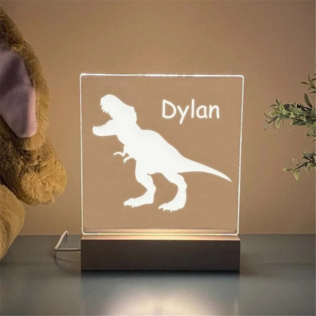 Personalised Night Light - Multiple Designs to choose from