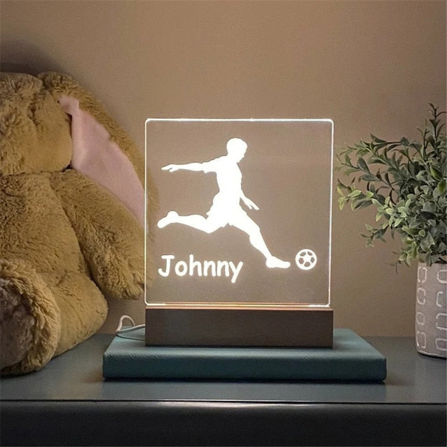 Personalised Night Light - Multiple Designs to choose from
