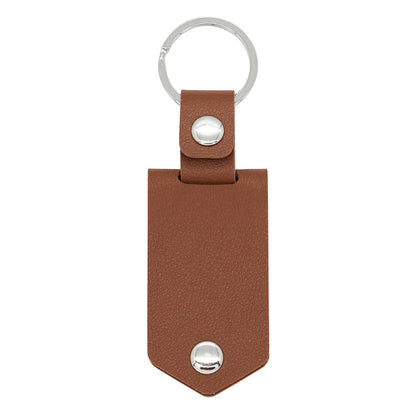 Personalized Leather Keychain