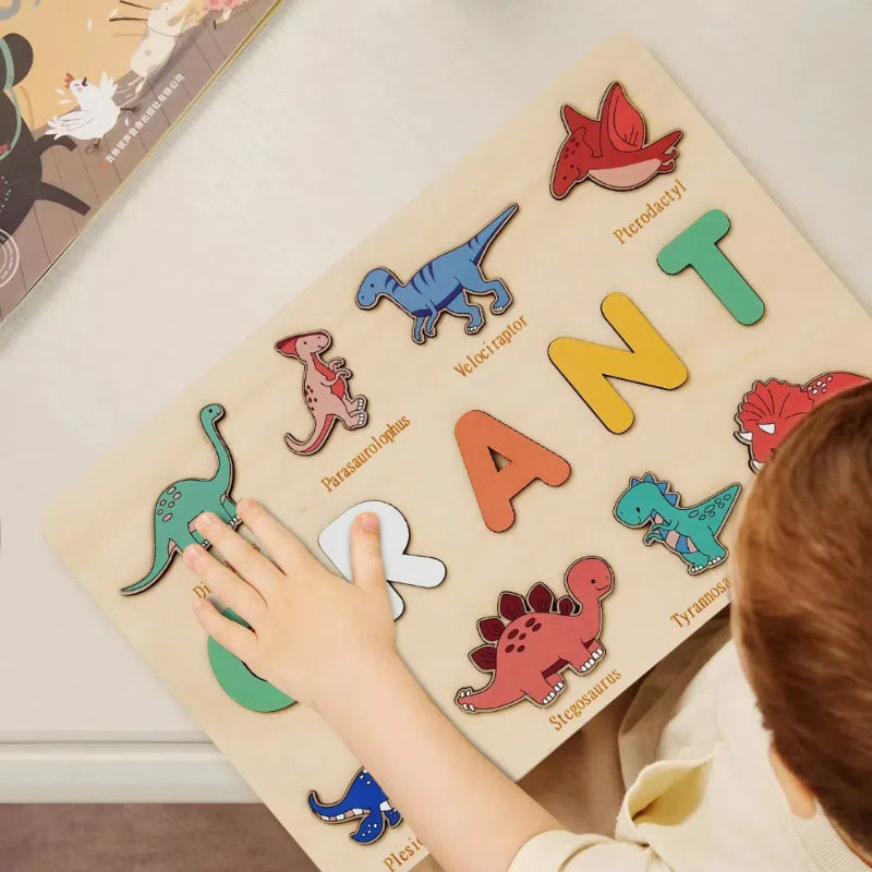 Personalised Wooden Name Puzzle | Kids Custom Name Puzzle