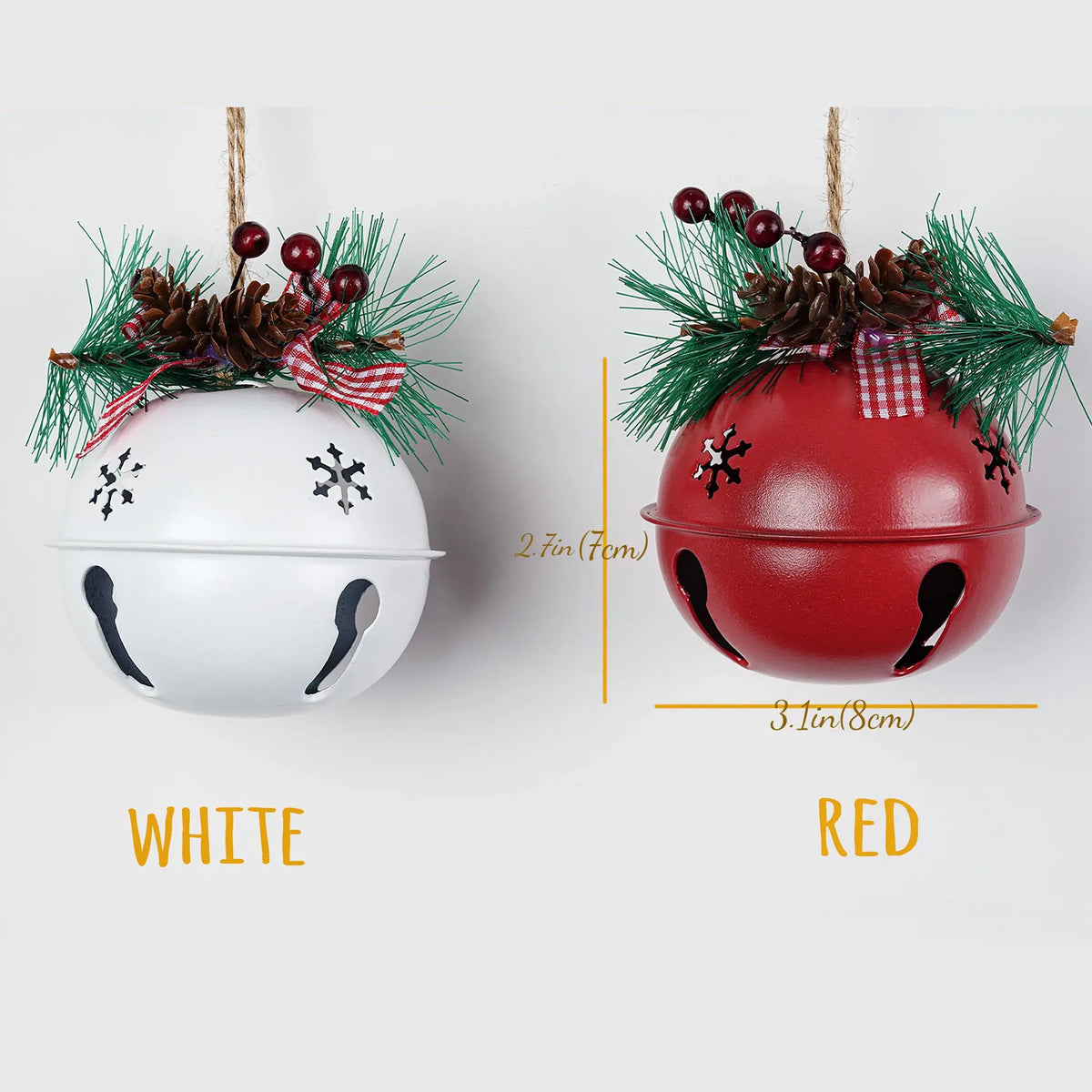 Personalised Christmas Jingle Bell | Custom Christmas Tree Ornament