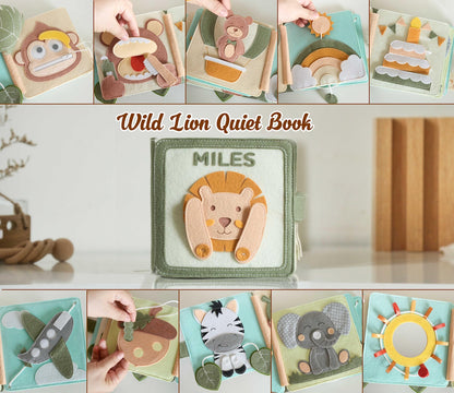 Personalised Handmade Felt Book
