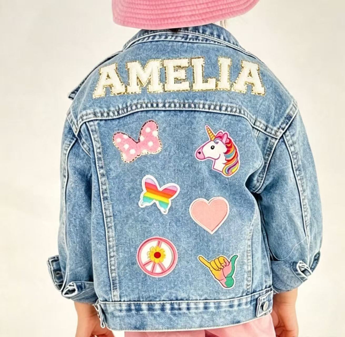 Personalised Kids Denim Jacket