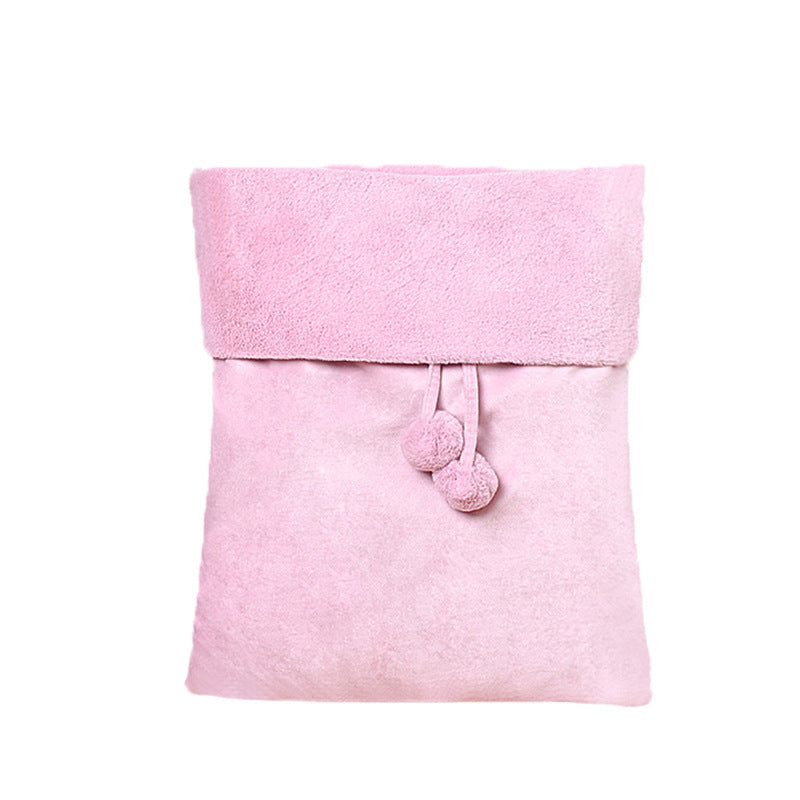 Personalised Embroidered Pom-pom Christmas Bag