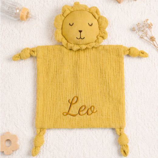 Personalised Cute Animal Children's Comfort Blanket - Multiple Designs