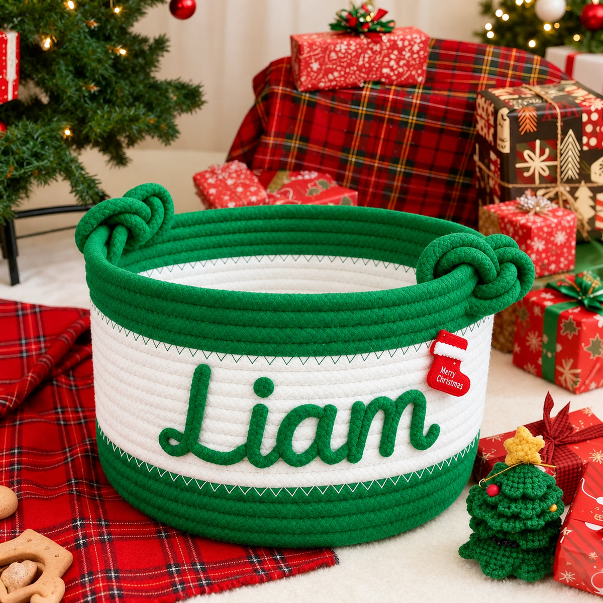 Personalised Christmas Baskets