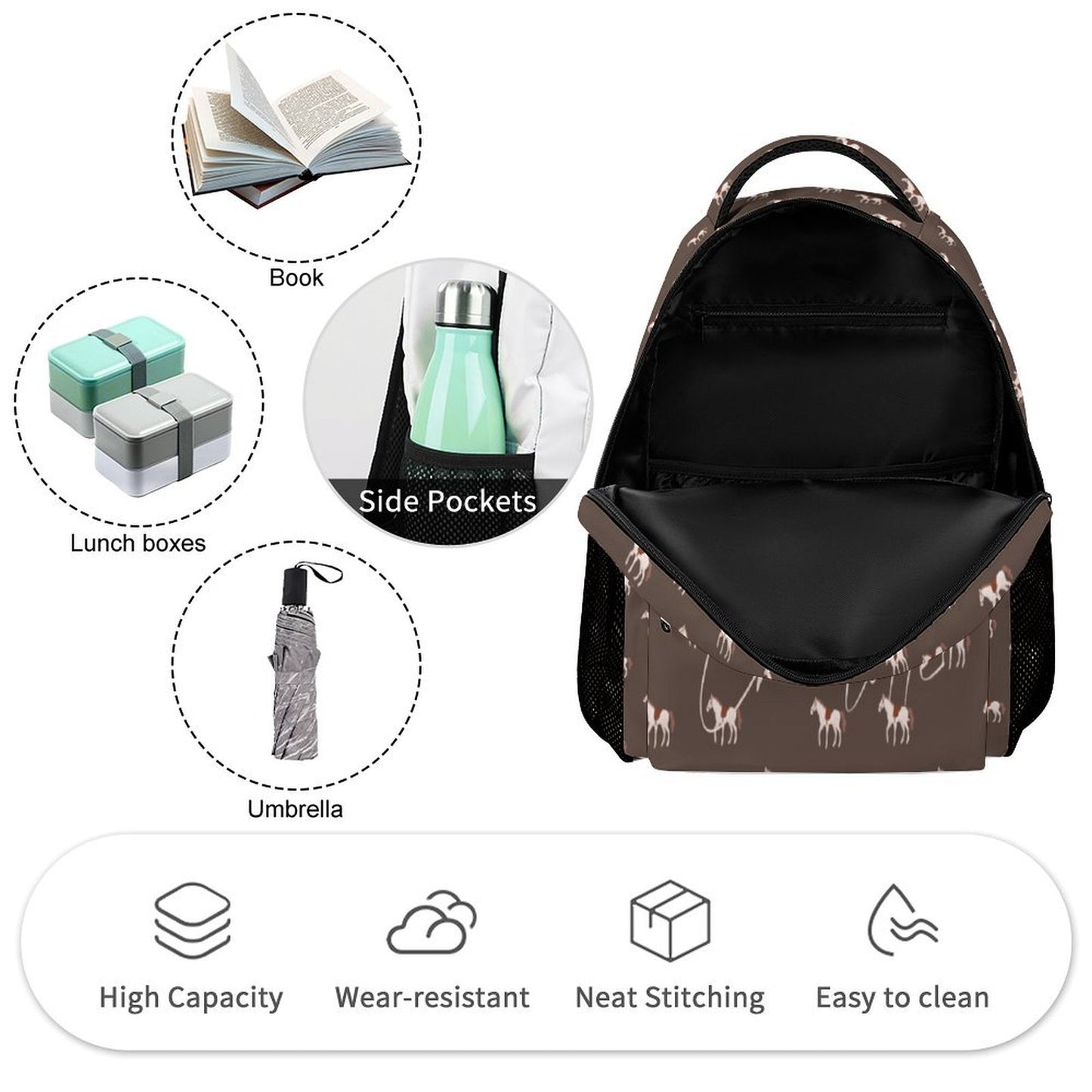Personalised Backpack - Horse