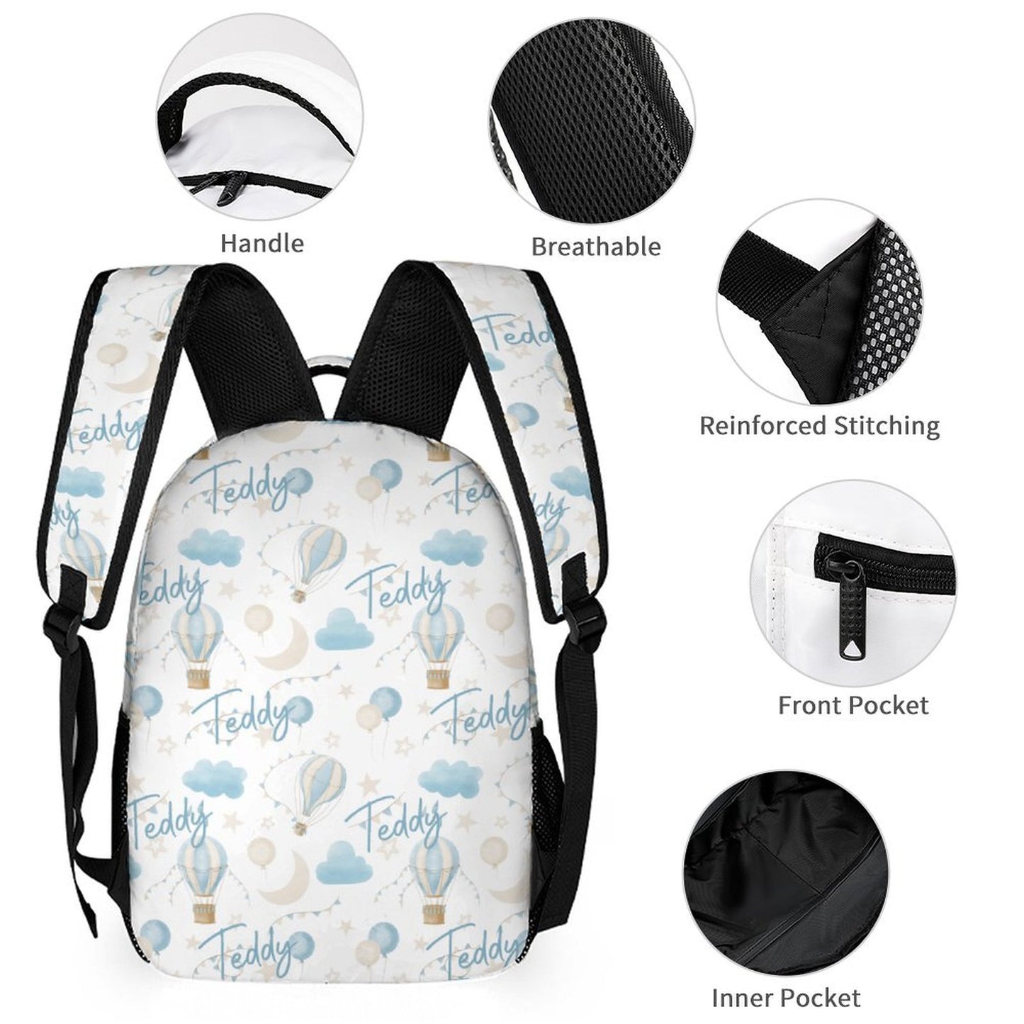 Personalised Backpack - Hot Air Balloon