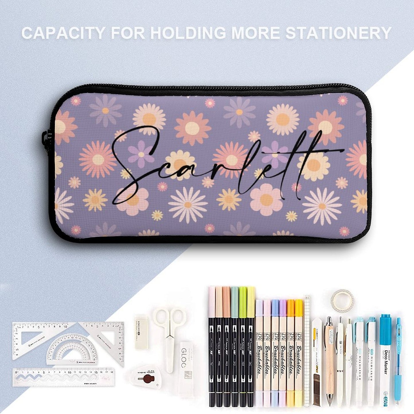 Back to School - Purple Daisy