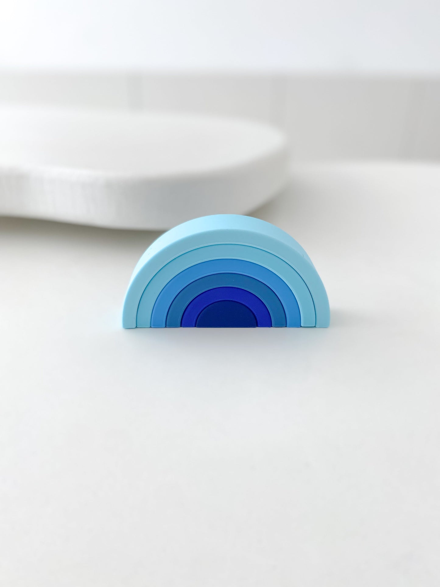 Silicone Rainbow Stacker