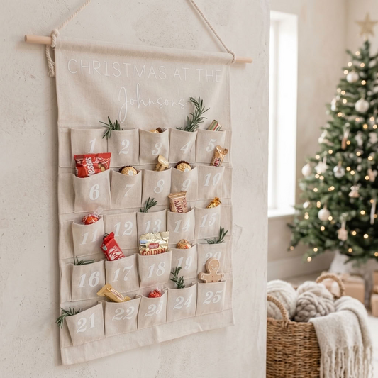Personalised Christmas Advent Calendar - PRE ORDER SHIPS BEG NOV 2026