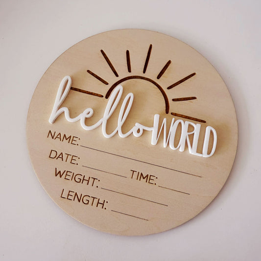 hello world sun