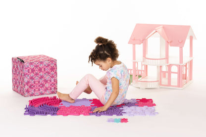 Muffik Pink Sensory Playmat Set