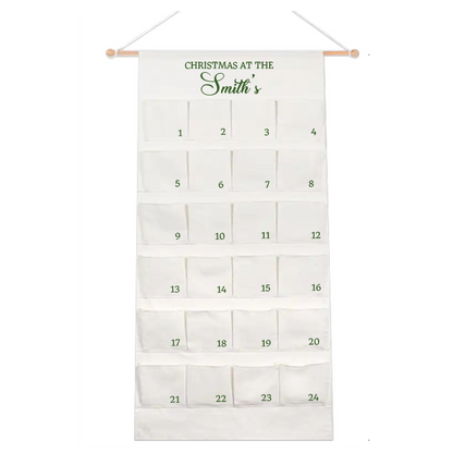 Personalised Large Christmas Advent Calendar - CLASSIC
