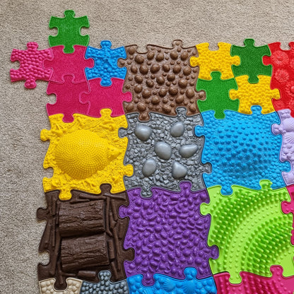 Muffik Diamond Sensory Play Mats Set