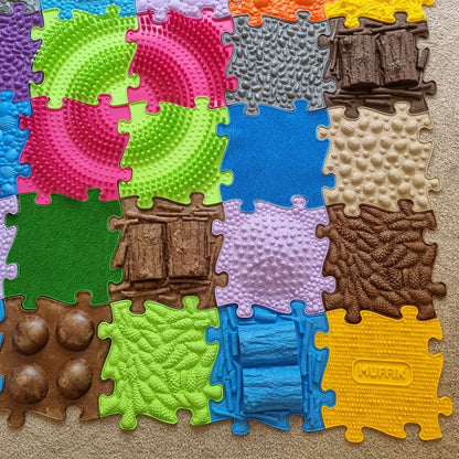 Muffik Diamond Sensory Play Mats Set