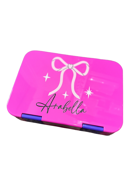 Pink Lunch Box with name Arabella