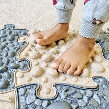Muffik Natural Sensory Playmat Set - Timber Tinkers